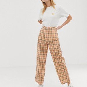 ASOS DESIGN 90s Check Pants